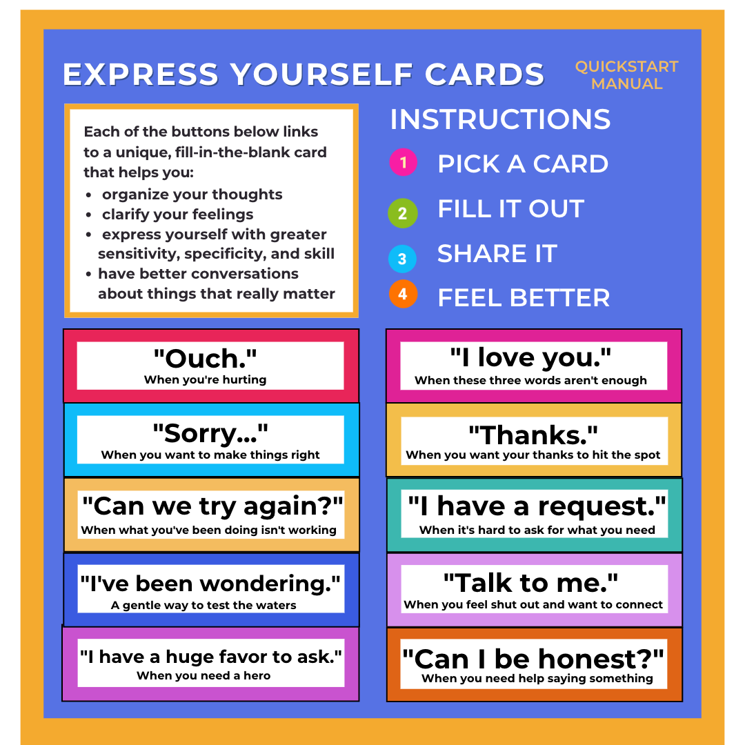 Express Yourself Cards cover