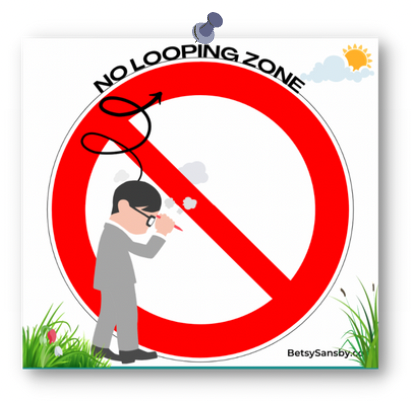 No Looping Zone Poster cover